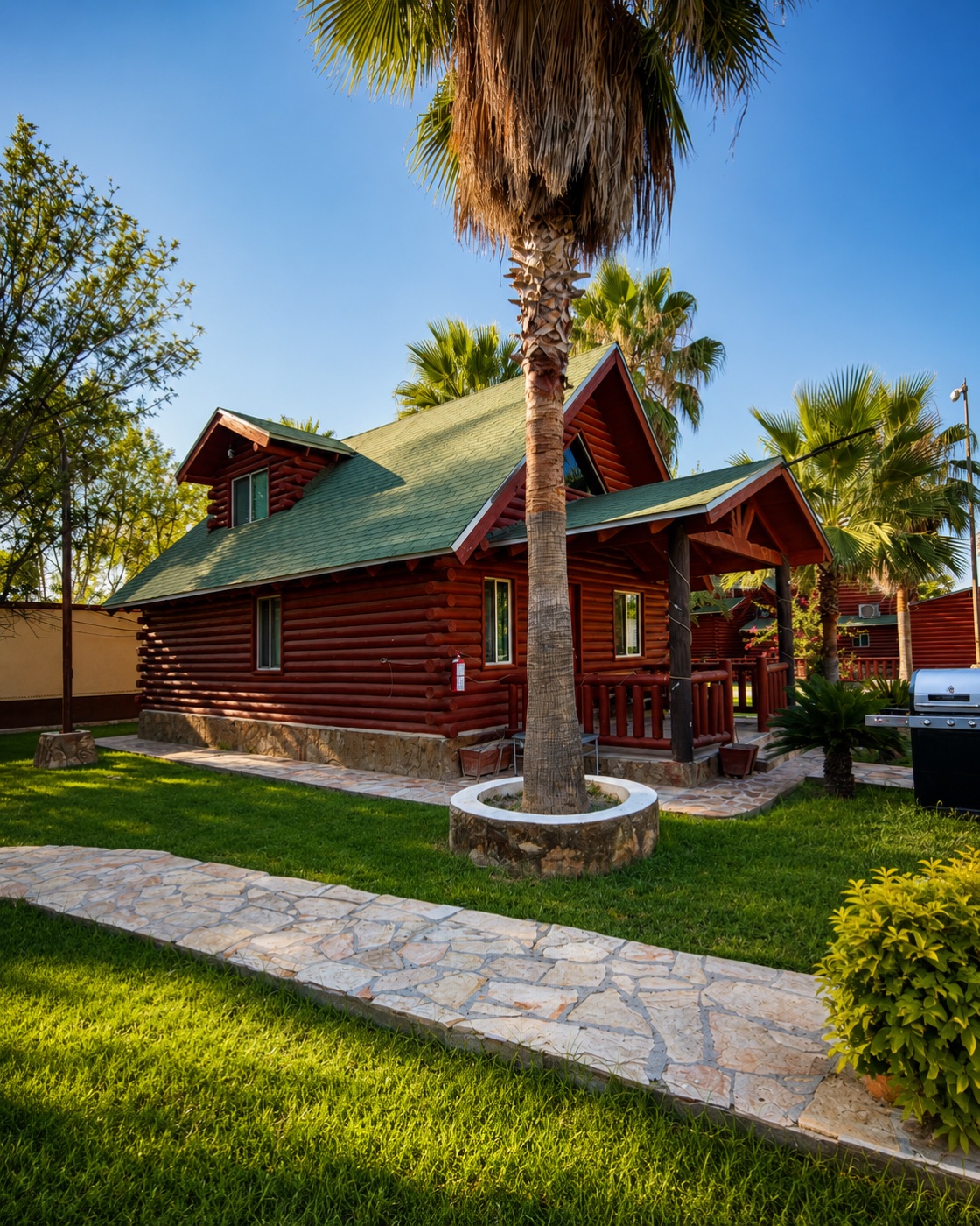 Cabaña 1 para hasta 6 personas en Cabañas Madison, San Buenaventura, Coahuila